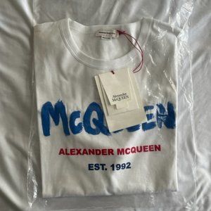 NEW Alexander McQueen Logo T-Shirt